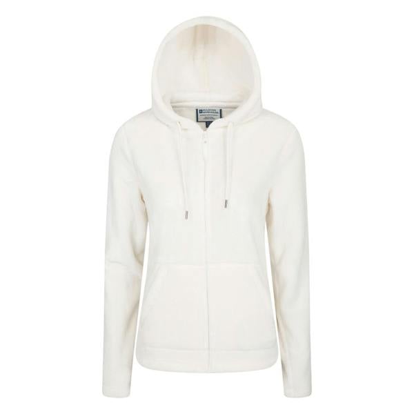Mountain Warehouse Womens/Ladies Snaggle Fleece Hoodie - Cream - 