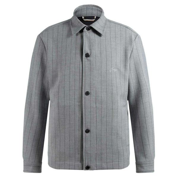Boss Mens Overshirt - Medium Grey - 