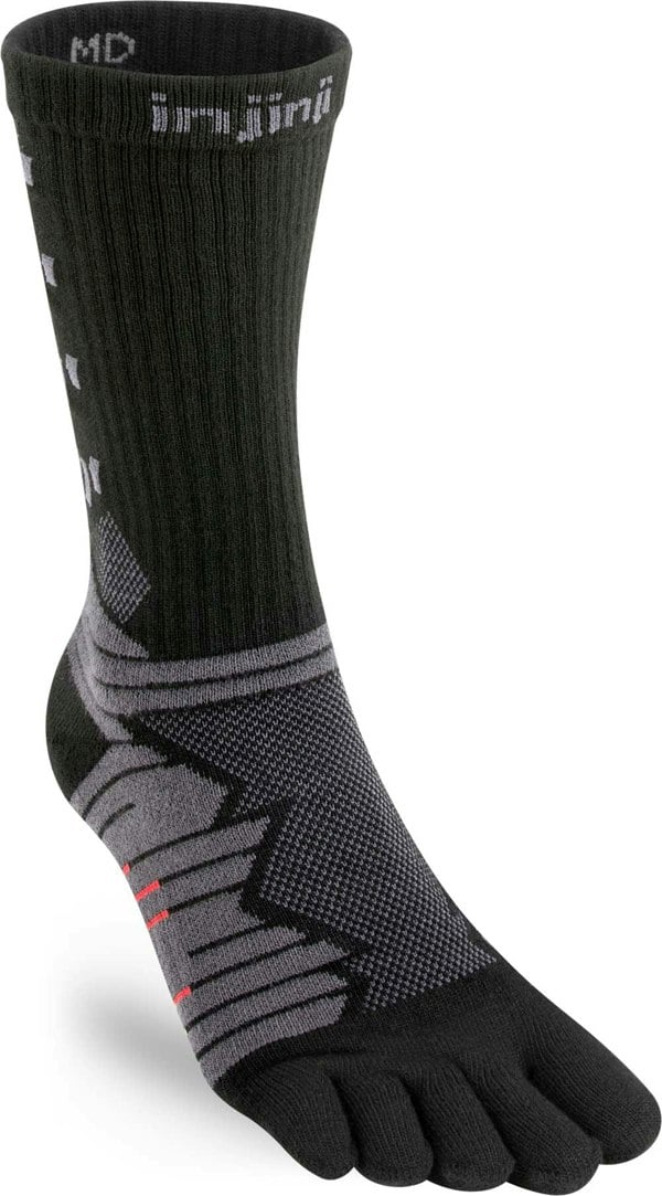 Injinji Mid-Weight Ultra-Run Crew Toe Socks {INJ-ULTRA-CR}