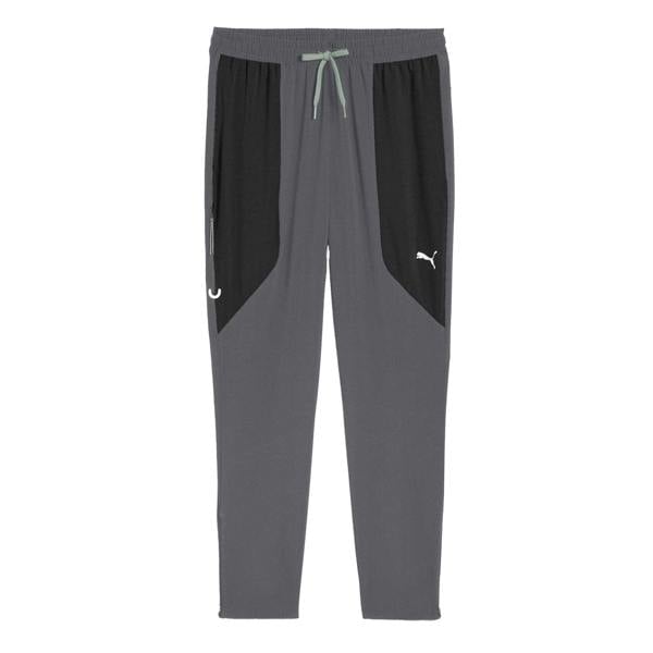Puma Mens Flex Woven Joggers - Dark Grey - 