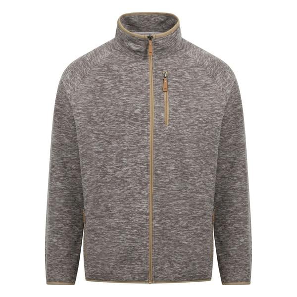 Trespass Mens Mitchie AT100 Fleece Jacket - Grey Marl - 