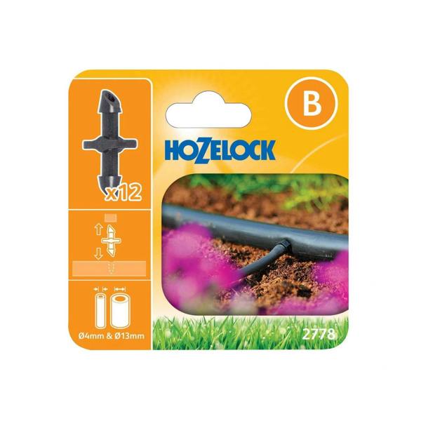 Hozelock Straight Connector - Multi Colour - 