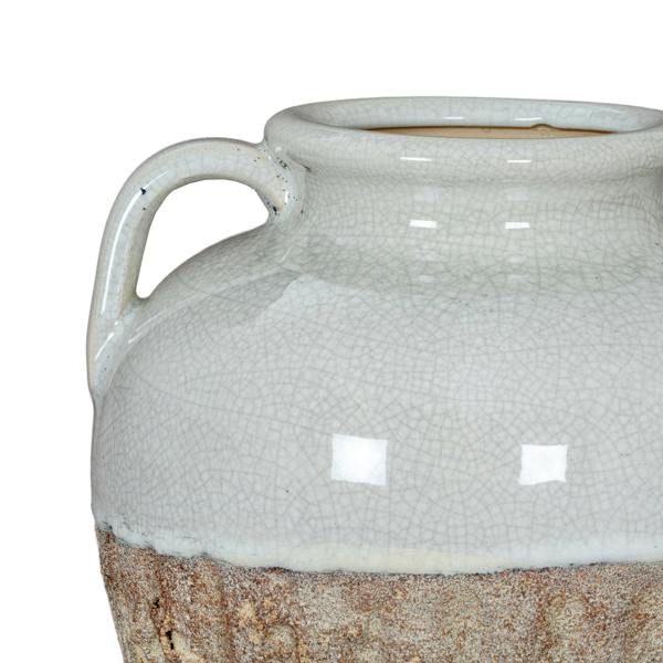 Hill Interiors Thorne Amphora Medium Vase - White - 