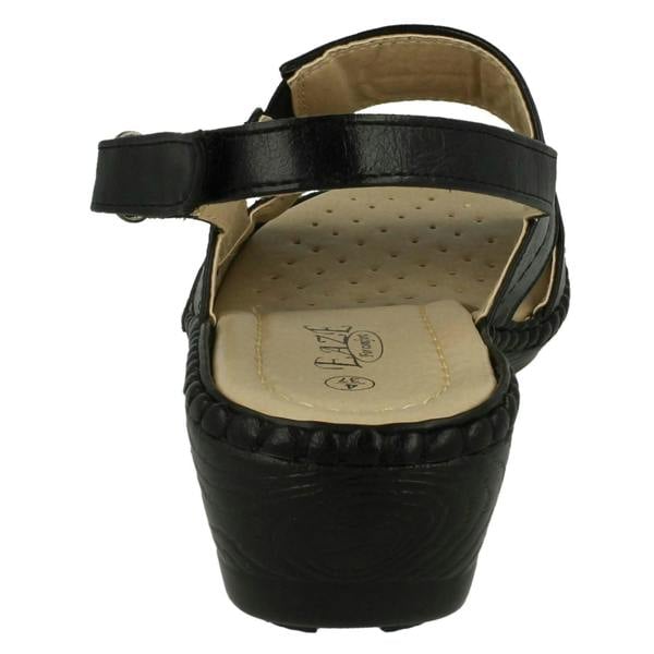 Eaze Ladies Eaze Casual Open Toe Sandals