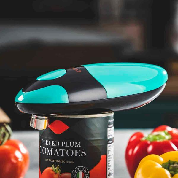 Cooks Professional Automatic Can Opener | Teal / Black