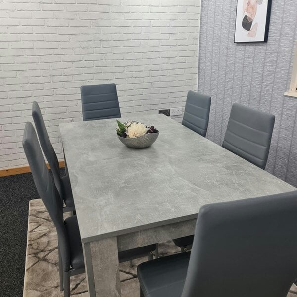 Kosy Koala Dining Table Set with 6 Chairs Dining Room and Kitchen table set of 6