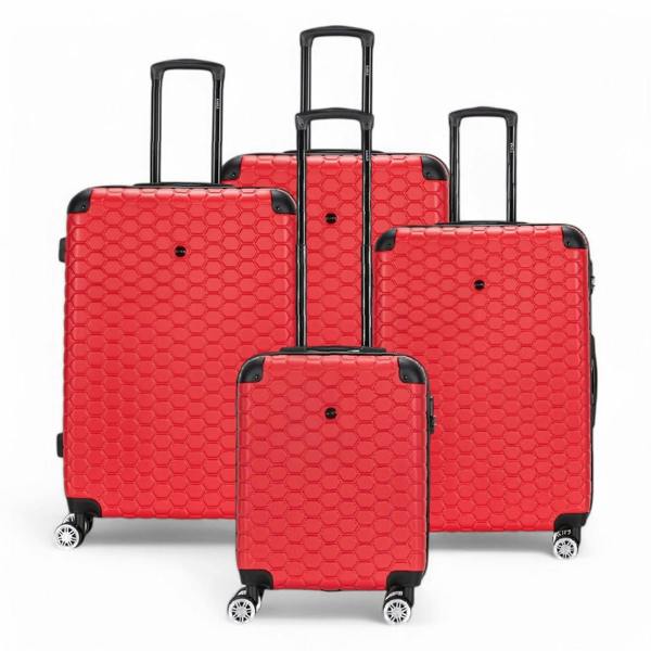 Eagle Luggage Hard Shell ABS 8 Wheel Luggage Travel Cabin Holiday Bags Suitcase Set