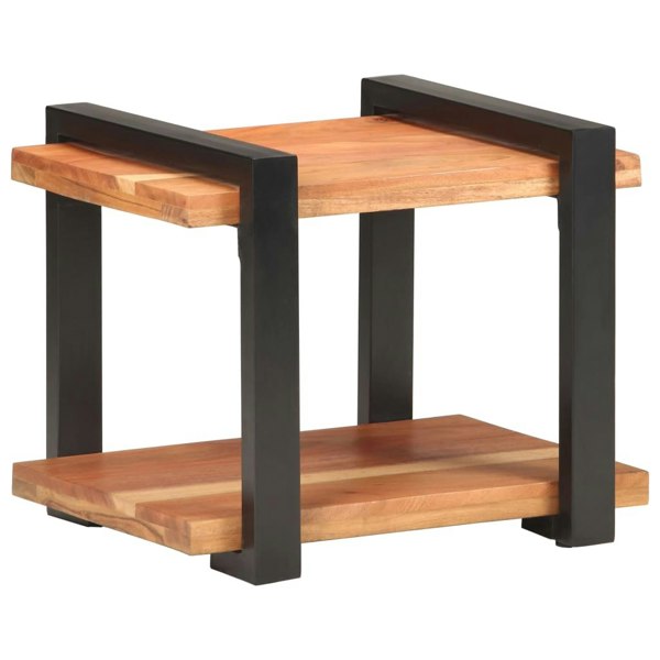 Berkfield Bedside Cabinet 50x40x40 cm Solid Acacia Wood