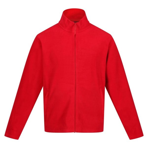 Regatta Mens Classic Microfleece Jacket - Red