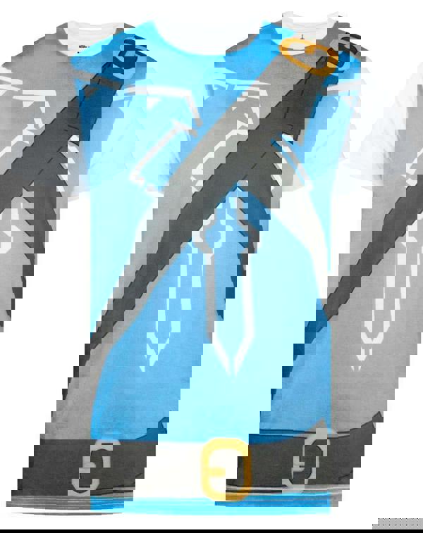 Nintendo Mens Blue Link Short Sleeved T-Shirt