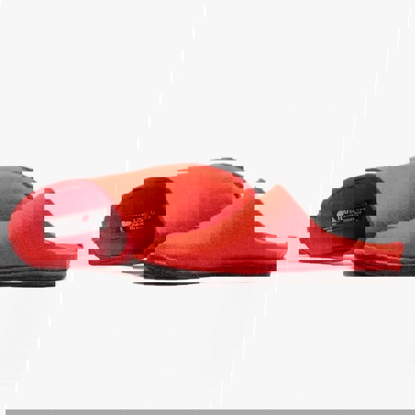 Haflinger SOFT Womens Wool Slippers Red