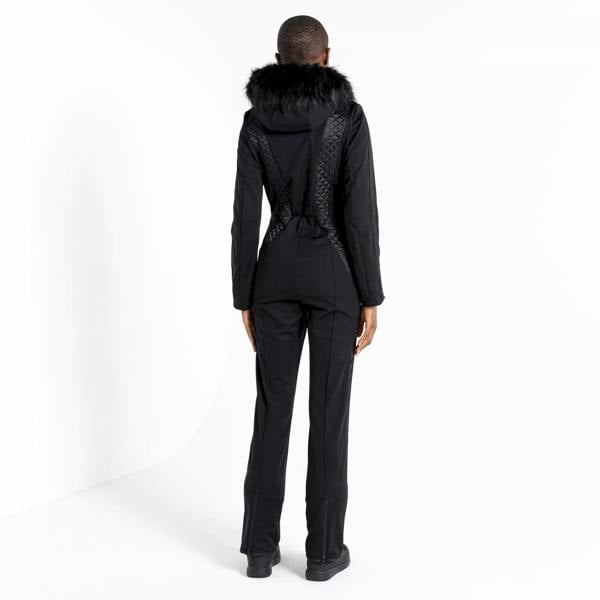 Dare 2B Womens/Ladies Julien Macdonald Supermacy Snowsuit - Black - 