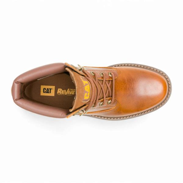 Caterpillar Colorado 2.0 - Tan Leather Hiking Ankle Boots