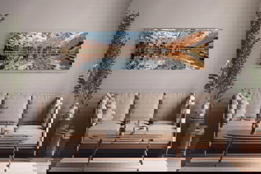 buttermere lake district canvas wall art