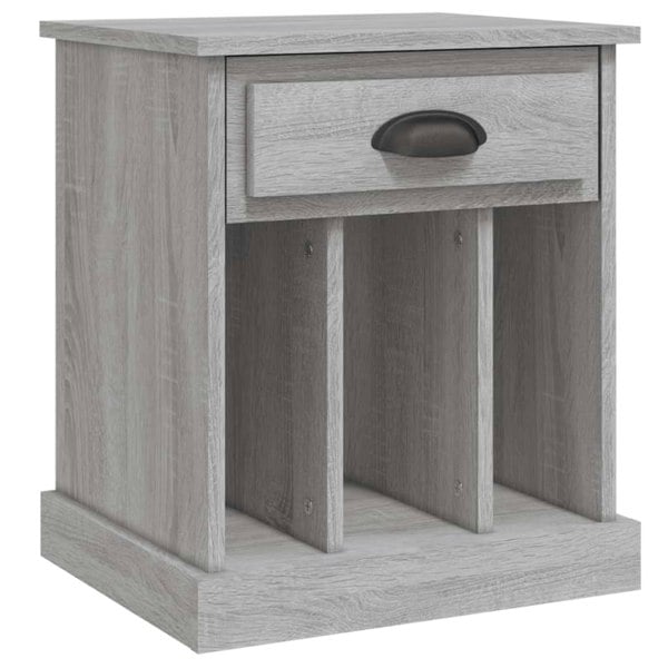 Berkfield Bedside Cabinets 2 pcs Grey Sonoma 43x36x50 cm