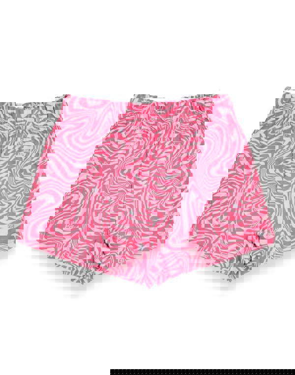 Barbie Girls Pink All Over Pattern Short Sleeve Short Leg Pyjama Set