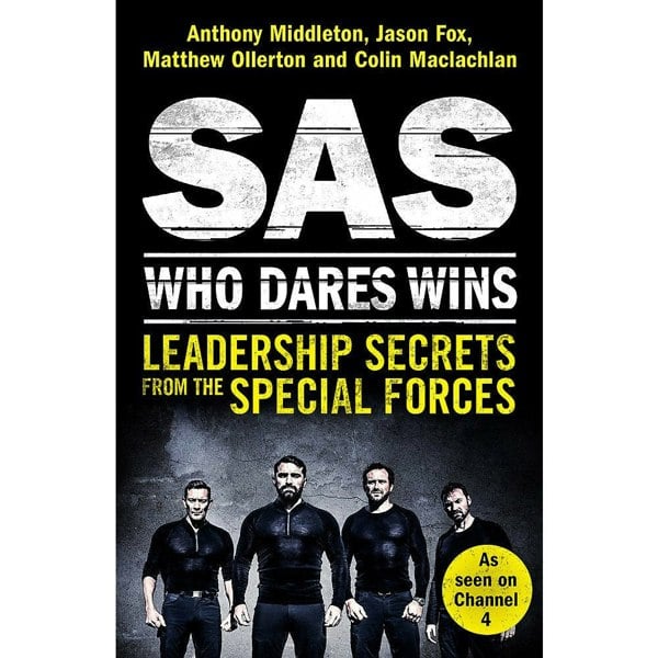 Anthony Middleton Life, Leadership Lessons 4 Books Set SAS: Who Dares Wins, Zero Negativity & more