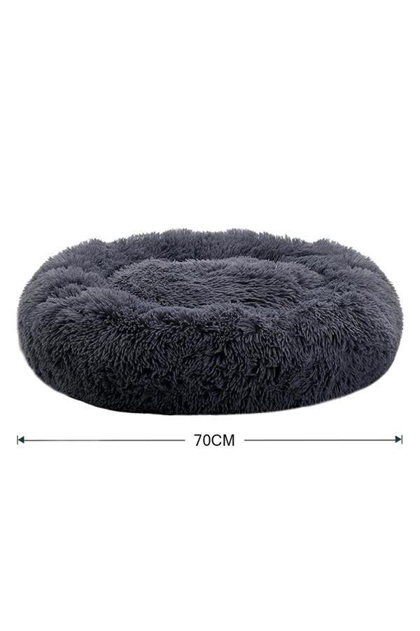 Living and Home 70x70cm Comfy Calming Doughnut Pet Bed