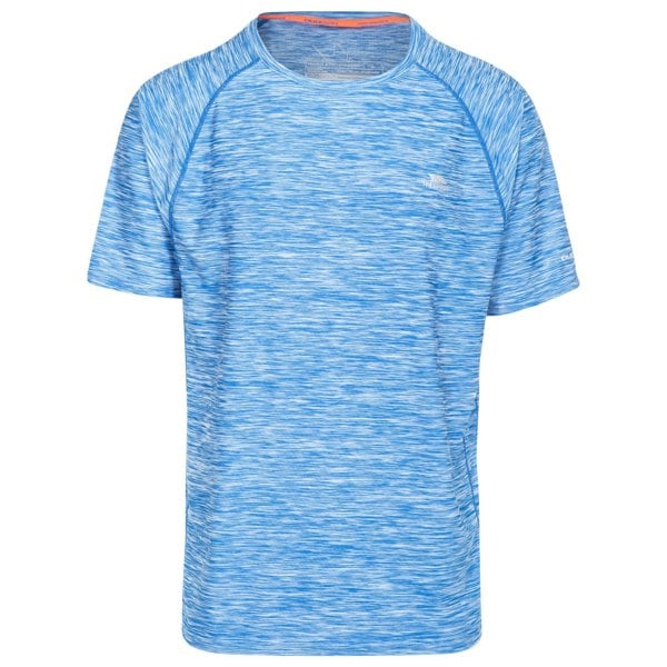 Trespass Mens Gaffney Active T-Shirt - Bright Blue Marl