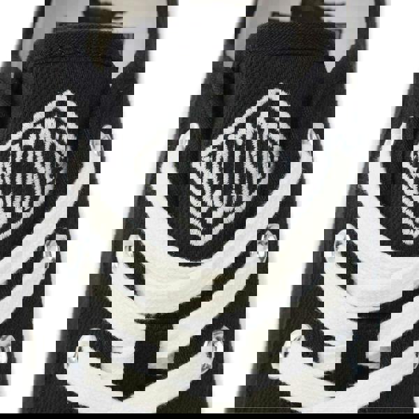 Lacoste Mens Backcourt 2.0 Canvas Low Trainers - Black - 