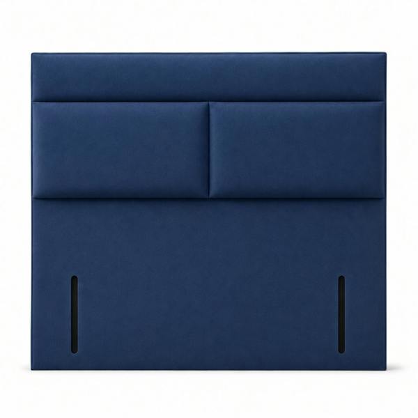 Great British Beds Carolyn Headboard - Blue Plush