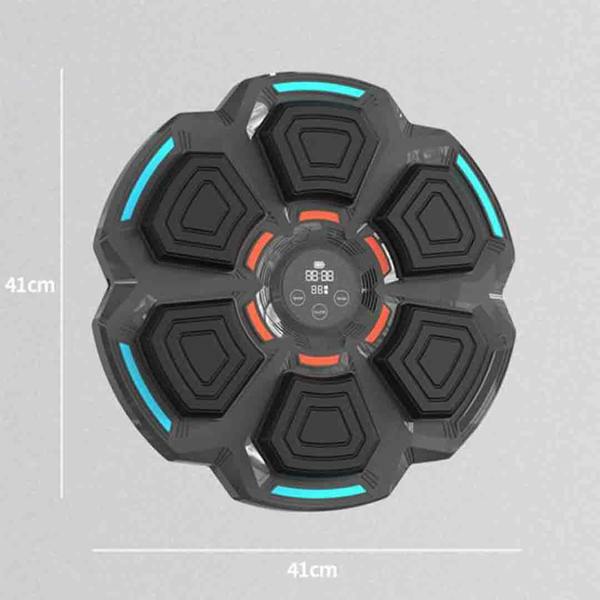 Leaper 9‑Speed Adjustable Smart Music Boxing Target with LED Lights