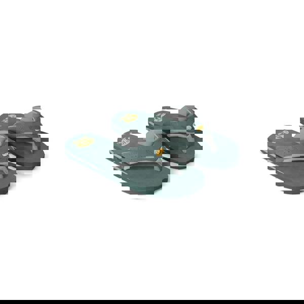 Animal Mens Jekyl Recycled Flip Flops - Green