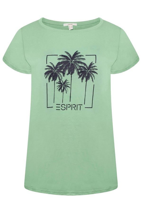 Esprit Ladies T-Shirt Pattern 7 Green