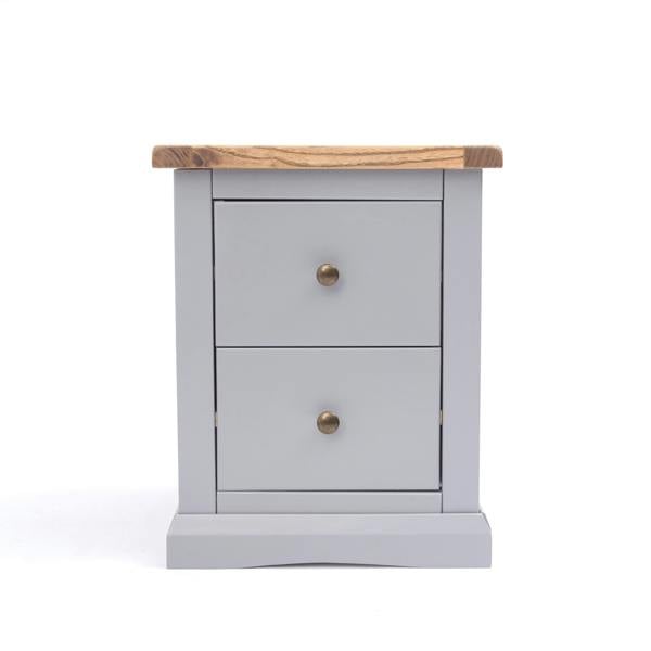 Rocca 2 Drawer Bedside Table