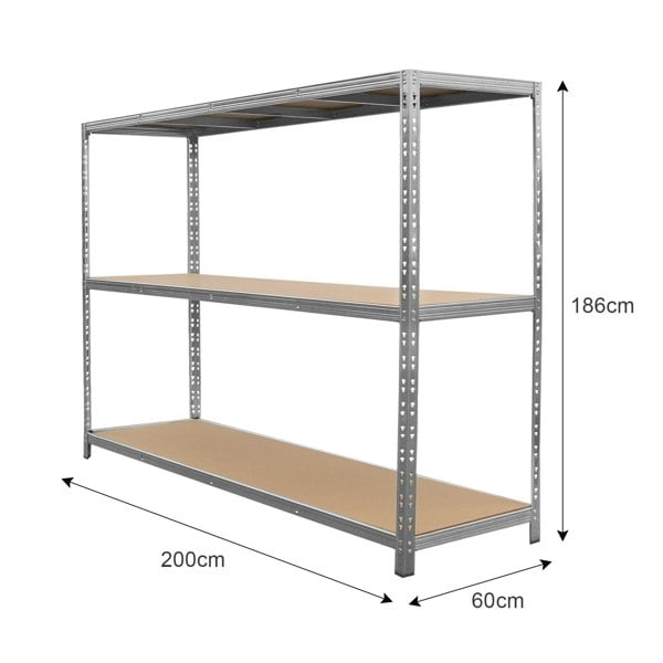 Monster Racking Galvanised Steel Heavy-Duty Racking Unit
