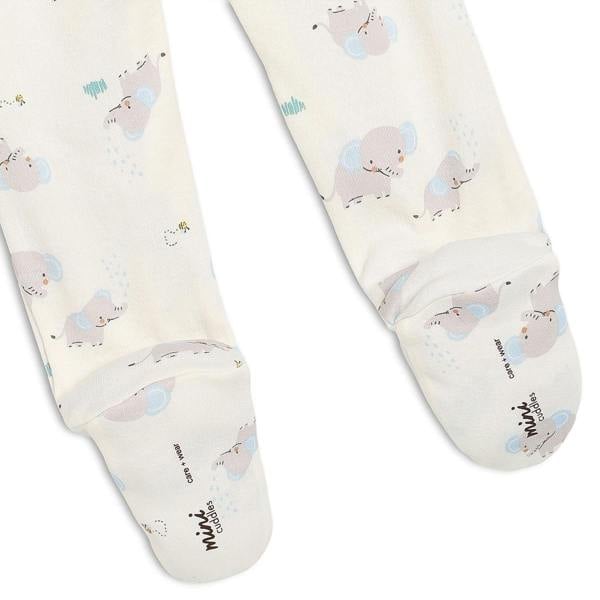 Mini Cuddles Baby Boys 5pc Gift Set With Cardigan, Multicolour