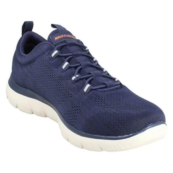Skechers Mens Skechers Machine Washable Slip On Trainers Louvin 232186