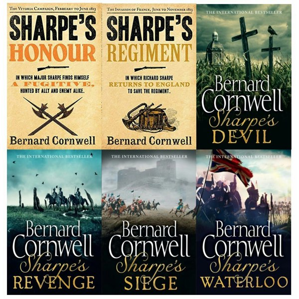 Bernard Cornwell Richard Sharpes Series 16 To 21 - 6 Books Set