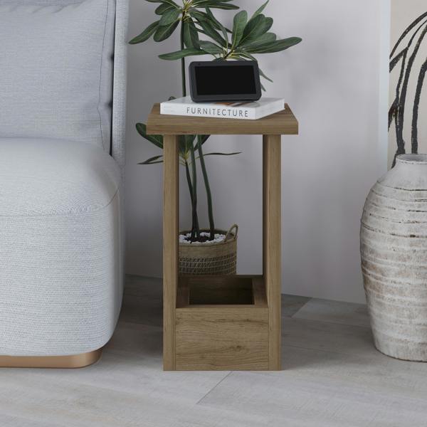 Decortie Tasos Square Side Table Nightstand (W) 30cm
