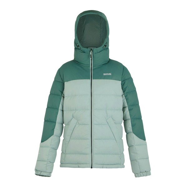 Regatta Womens Aldthorn Quilted Jacket - Green Haze/Spruce Green - Green Haze/Spruce Green - 100% Recycled Polyester