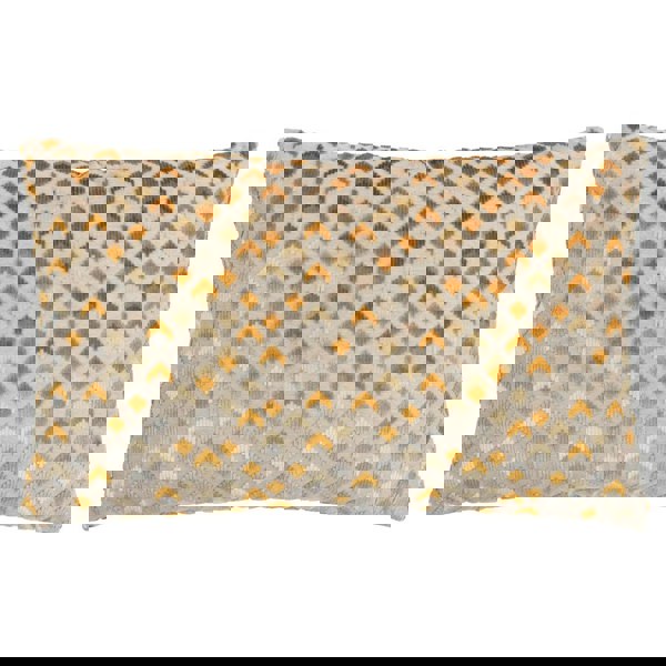 Paoletti Lexington Jacquard Velvet Cushion Cover - Gold