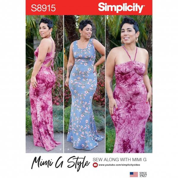 Simplicity Sewing Pattern 8915, Dresses for Women, BB (20W-22W-24W-26W-28W) - Intermediate
