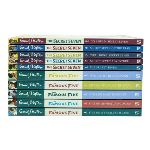 The Best Of Enid Blyton: The Famous Five & The Secret Seven Adventures 10 Book Set