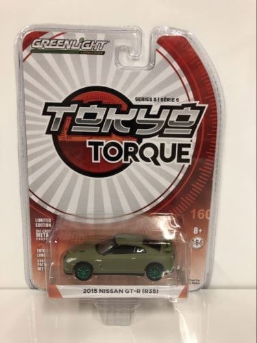 tokyo torque 2015 nissan gt-r r35 1:64 scale greenlight 47030f