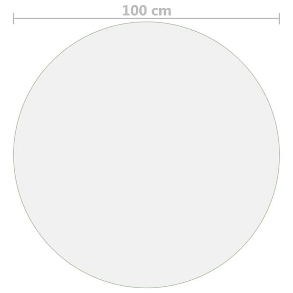 Berkfield Table Protector Matte �_�”�_ 100 cm 2 mm PVC