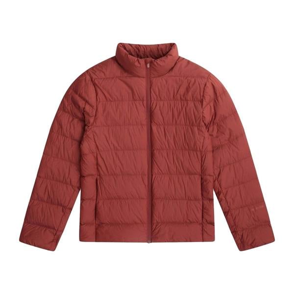 Animal Mens Lightweight Packable Down Jacket - Red