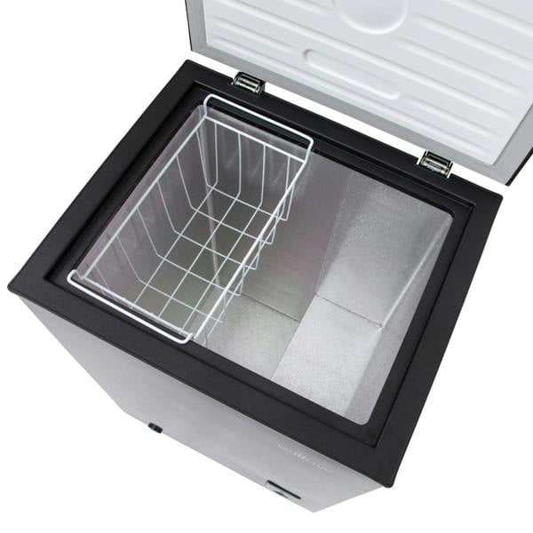 Willow 99L Chest Freezer W99CFB - Black