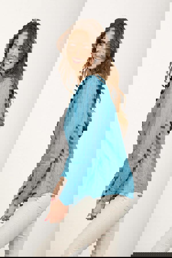 Mudflower Zig Zag Textured Shirt