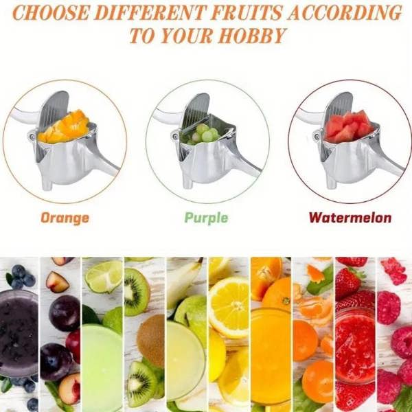 Dyzi Heavy Duty Manual Citrus Juicer Hand Press Orange Lemon Squeezer