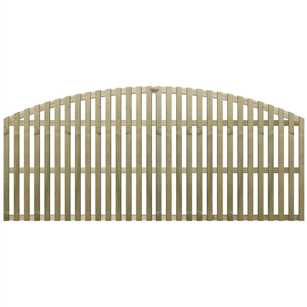 Premier Garden Supplies Florence Fence Panel Topper Garden Trellis 6ft x 1-4ft Decorative Arched Fencing Wall-Mount Privacy Balcony Patio Screen - Wood - 3, 4 or 5 - 4 Pack Height: 2ft x Width: 6ft (182.8cm) x 4 Pack