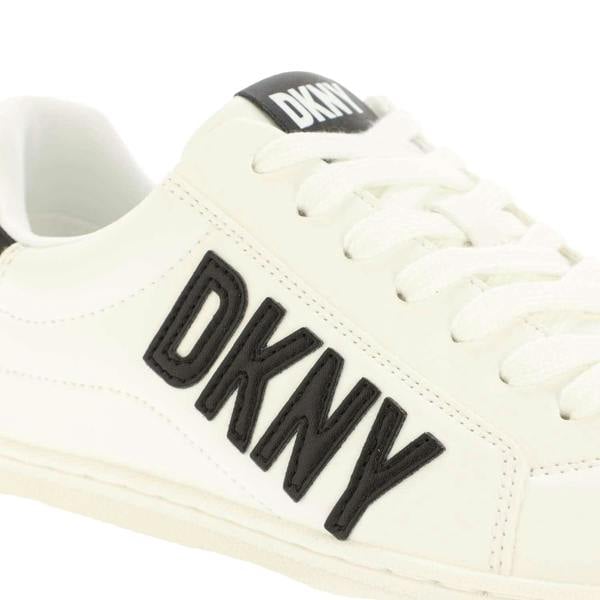 DKNY Womens/Ladies Minda Trainers - White/Black - 