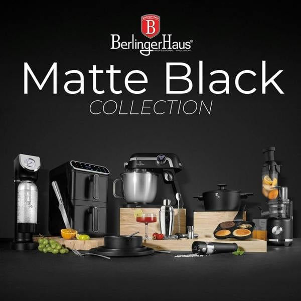 Berlinger Haus Dual Basket Air Fryer 10L BH9926 Matt Black