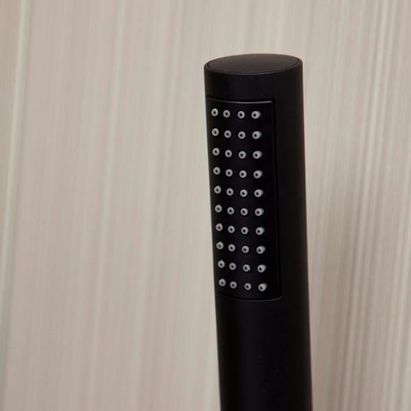 Flode Boras | Bath Shower Mixer | Including Handset and Holder | Matt Black