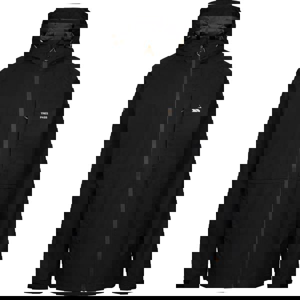 Trespass Mens Ferryhill Waterproof Jacket - Black