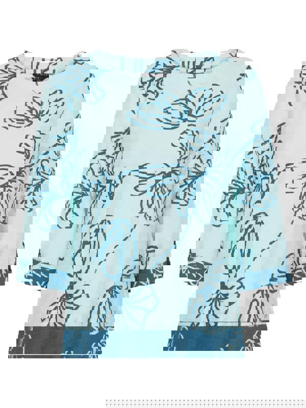 VIZ-A-VIZ Floral Printed Top